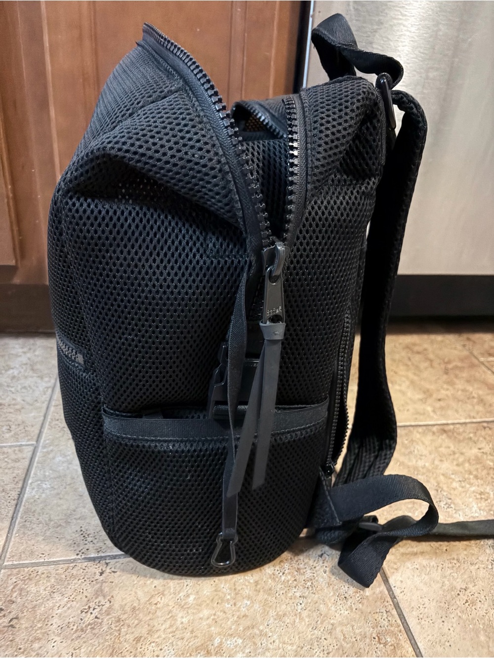Dagne Dover Indi Mesh Diaper Backpack Black 🖤 | DISCONTINUED/RARE❤️‍🔥 orig. $230